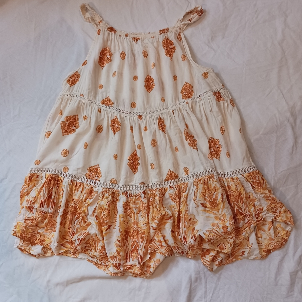 Free People Intimately Talk to Me Trapeze Dress Sz. Small